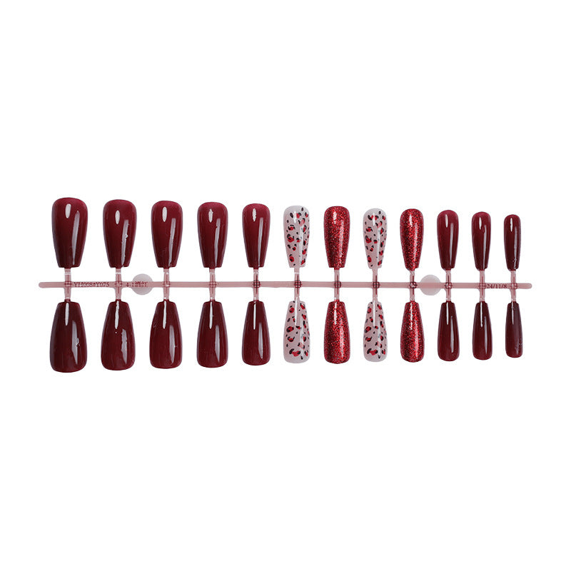Glamorous Press-On Nail Art Set Bowlift