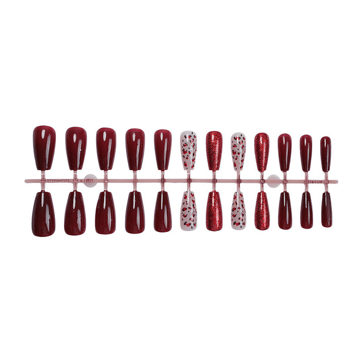 Glamorous Press-On Nail Art Set Bowlift