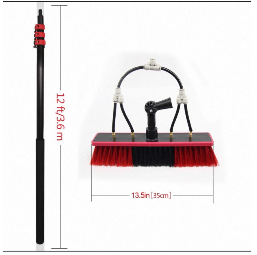 Adjustable High-Reach Cleaning Brush Bowlift
