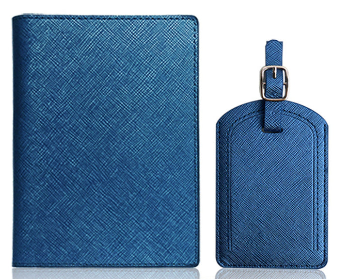 Stylish Passport and Luggage Tag Set Bowlift