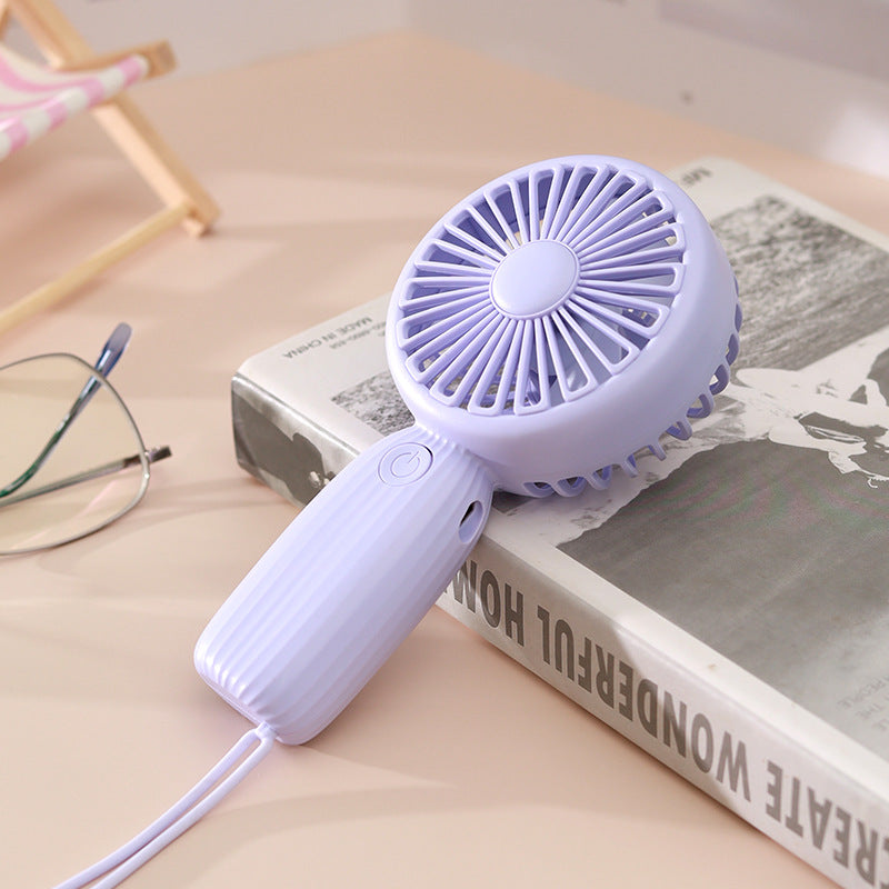 Women's Portable Mini Handheld Fan with Ergonomic Handle Bowlift