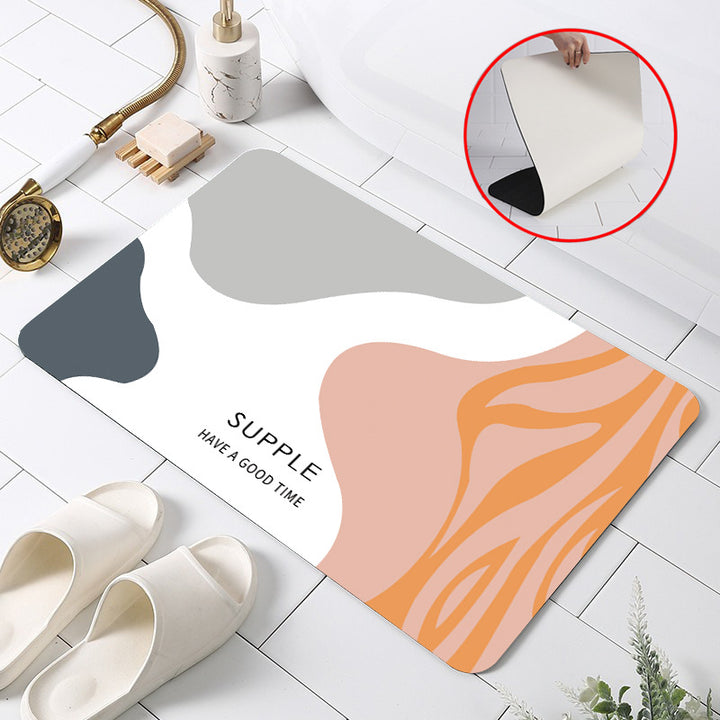 Absorbent Non-Slip Bathroom Mat