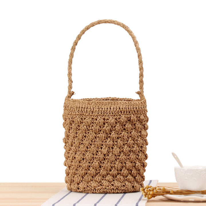 Handmade Macrame Tote Bag in Boho Style Bowlift