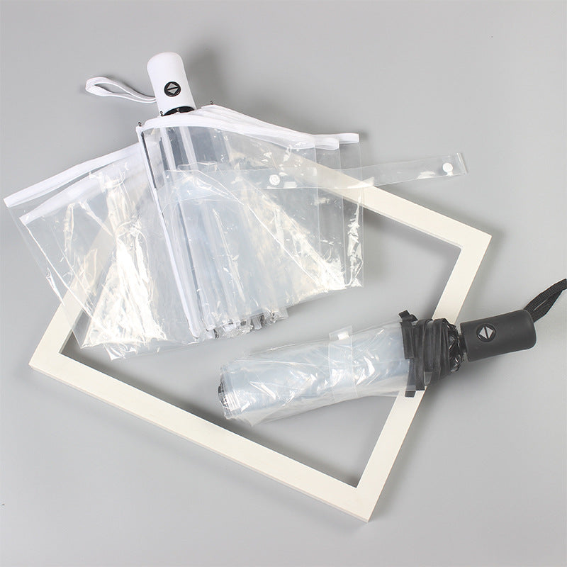 Women Folding Umbrella Bowlift
