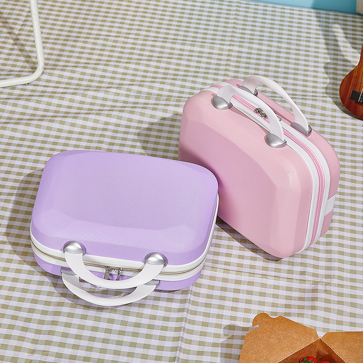 hard-shell cosmetic travel vanity case with dual top handles Bowlift