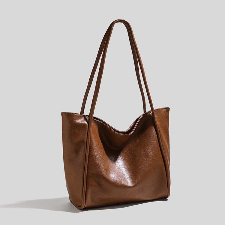 Sleek Textured Tote Bowlift