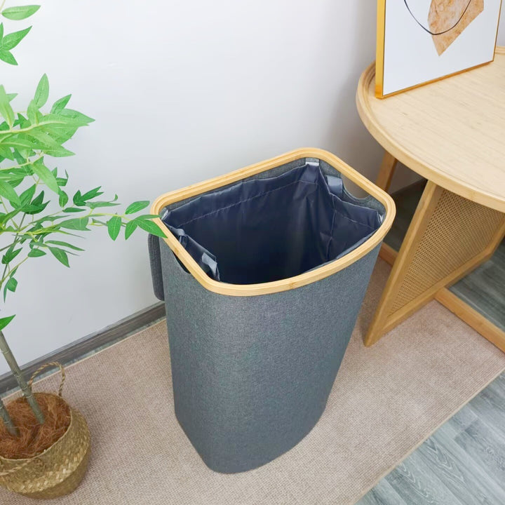 Modern laundry basket with removable lid Bowlift