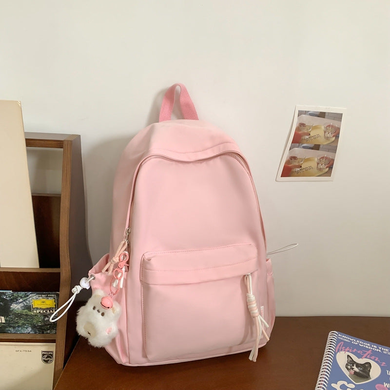 Casual Multi-Pocket School Backpack Bowlift