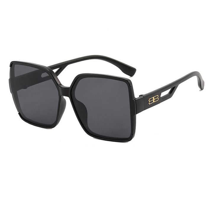 Ladies Oversized Sunglasses with striking angular design Bowlift