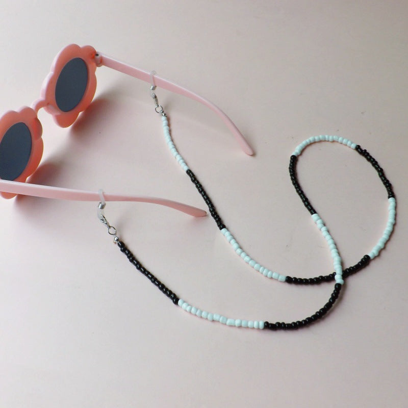 Fashionable Bead Glasses Chain Bowlift