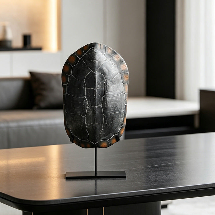 Decorative Turtle Shell Sculpture