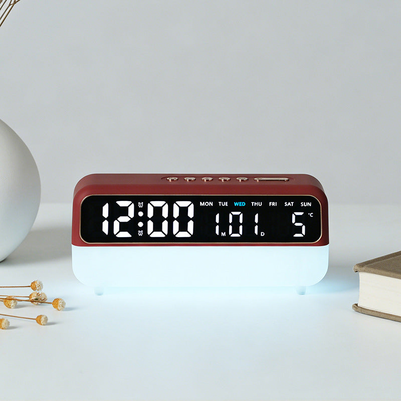 Digital weather alarm clock with intelligent display and temperature function Bowlift