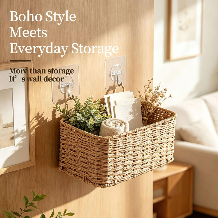 Boho Style Storage Basket Bowlift