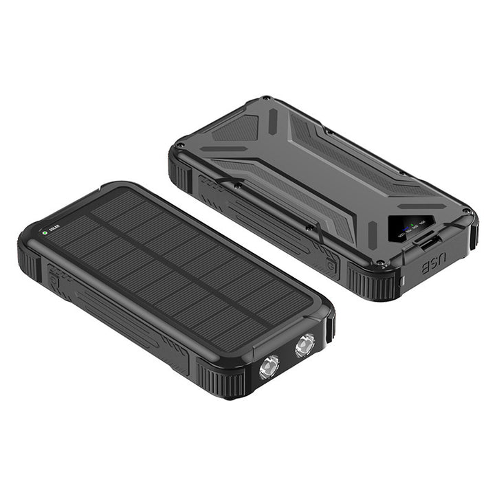 Solar Powerbank with LED Light Bowlift