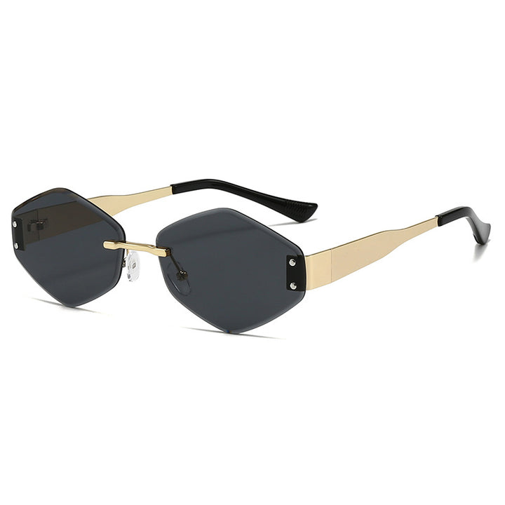 Women's fashionable sunglasses in trendy hexagon design Bowlift