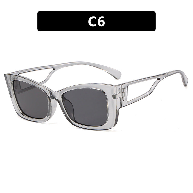 Women's fashionable cat-eye sunglasses with stylish frame and UV protection Bowlift