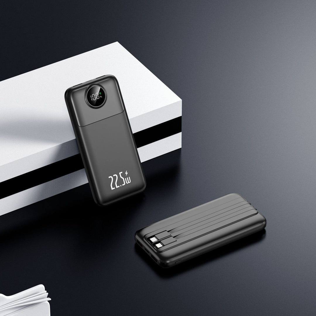 Power bank with extremely fast charging speed and LED display Bowlift