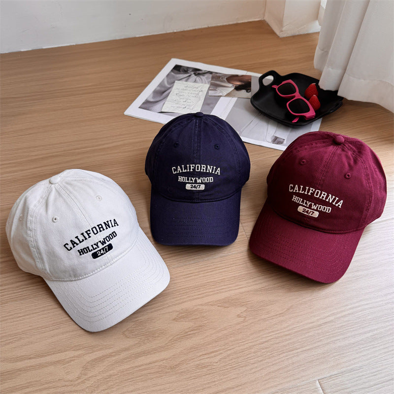 Women's Vintage-Inspired Cotton Baseball Cap Bowlift