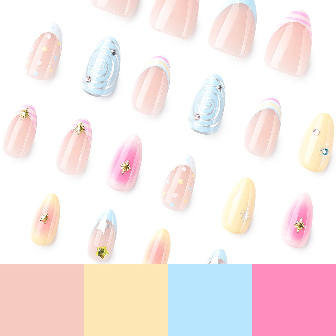 Artful Nail Art with Colorful Designs Bowlift