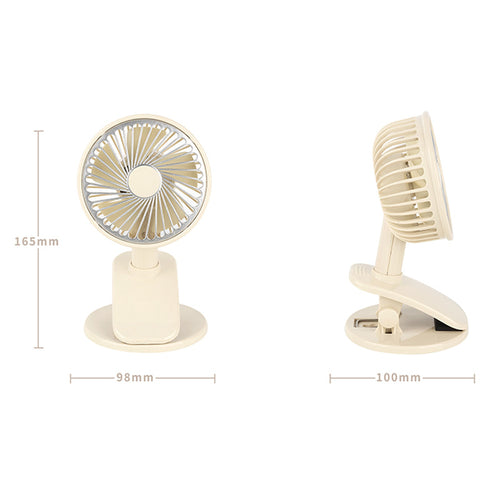 Women's Portable Table Fan with Flexible Tilt Bowlift