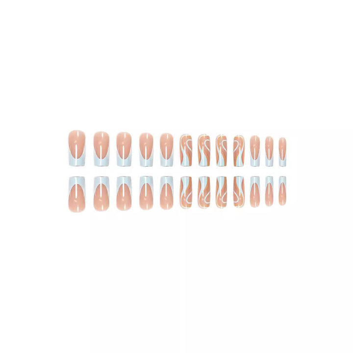 Artistic Marble Nail Art Set Bowlift