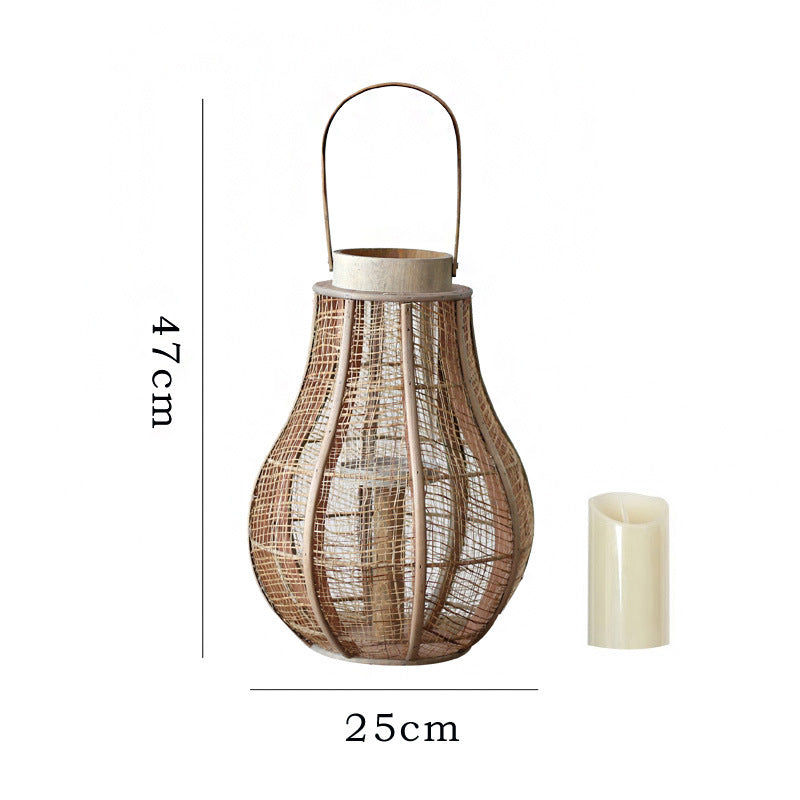 Decorative Rattan Lamp Bowlift