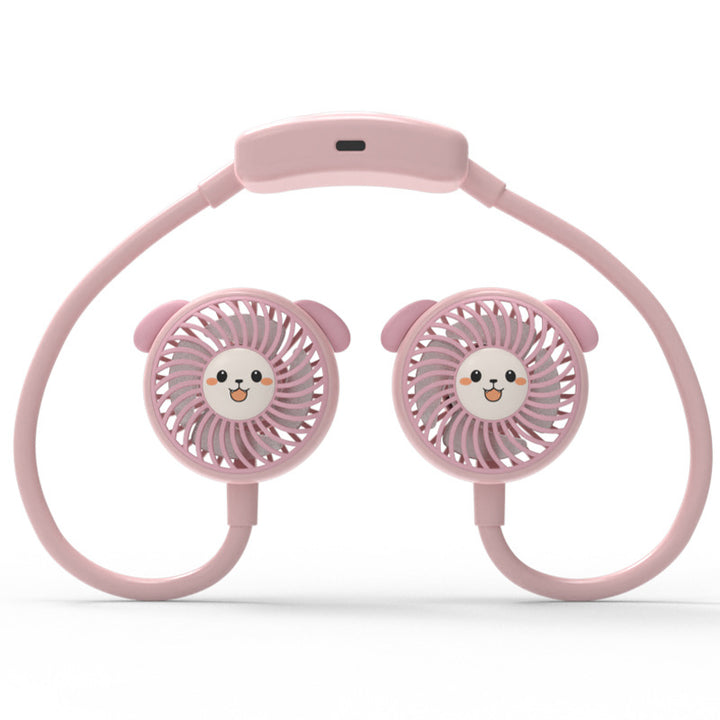Panda-Themed Neck Cooling Fan Bowlift