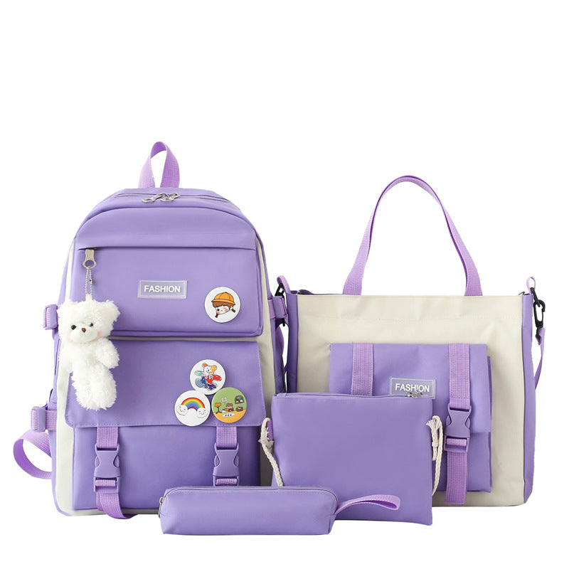 Charming Multi-Piece Back to School Backpack Set Bowlift