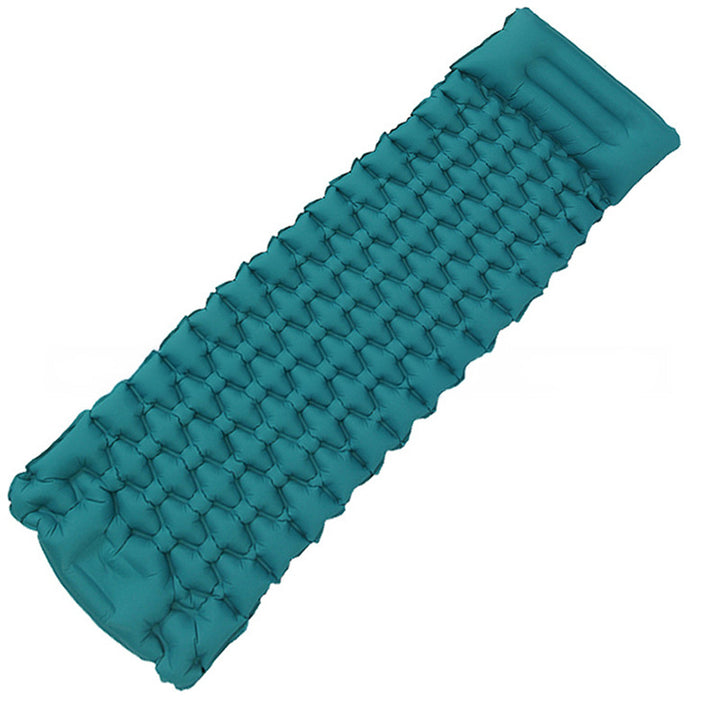 Inflatable sleeping pad with comfort zones Bowlift