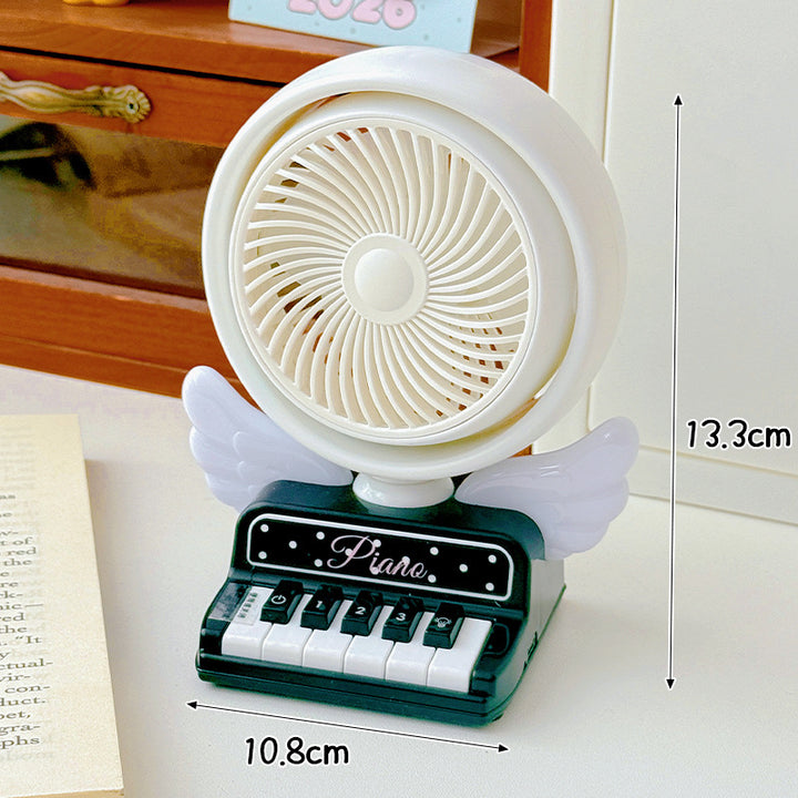 Women's Cooling Mini Table Fan in Toy Design Bowlift