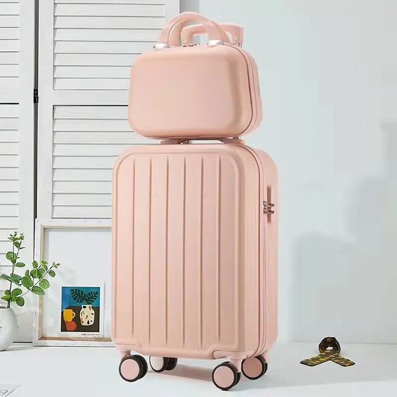 Versatile Rolling Luggage Set Bowlift