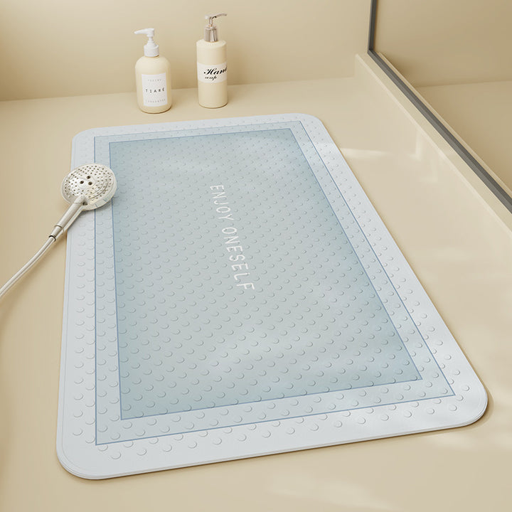 Floral Pattern Bath Mat Bowlift