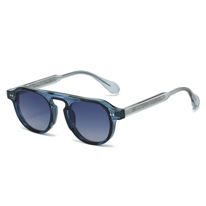 Retro-Inspired Oversized Round Sunglasses Bowlift