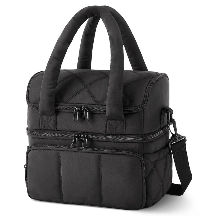 Cosmetic bag with space-saving design Bowlift