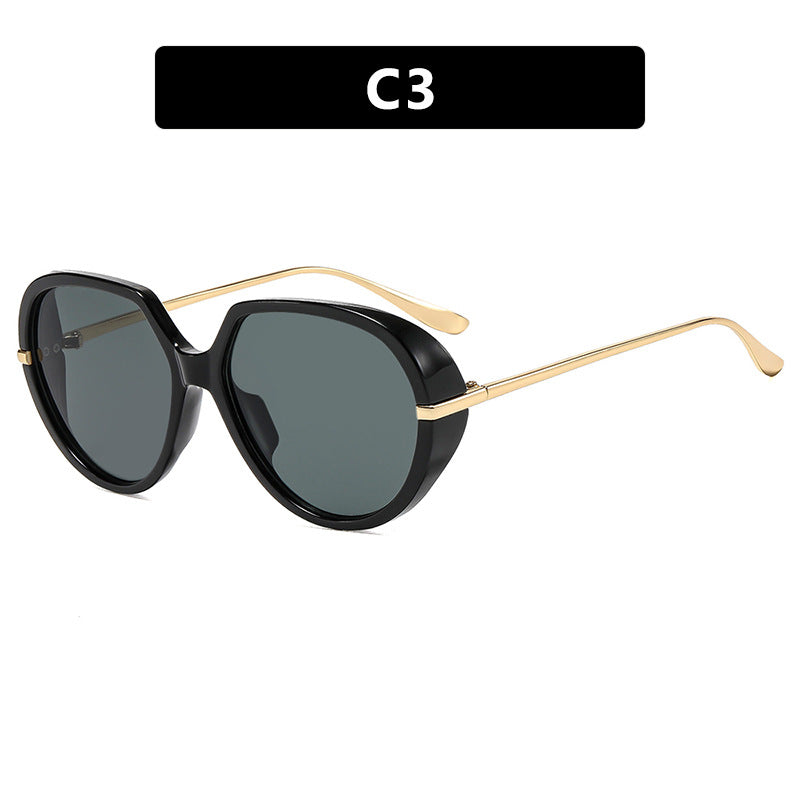 Women's Cat-Eye Sunglasses with glare-free UV protection and luxurious metal frame Bowlift