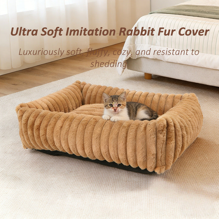 Plush Supportive dog Cushion
