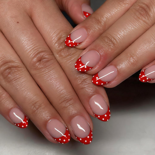 Decorative French Tip Nail Art Set Bowlift