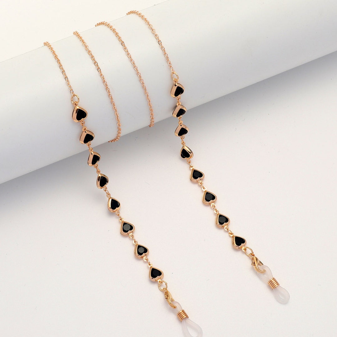 Heart-Shaped Eyewear Chain Bowlift