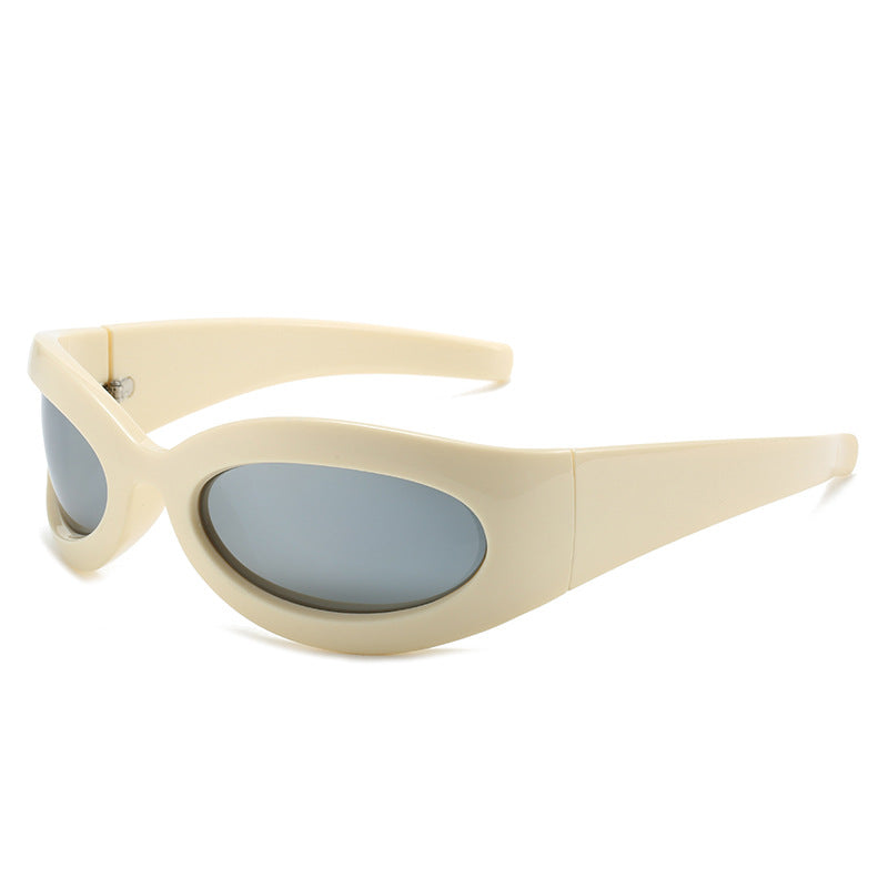 Ladies trendy sports sunglasses with aerodynamic design Bowlift