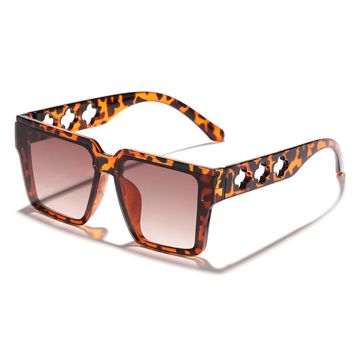 Women's fashionable square sunglasses with unique design Bowlift