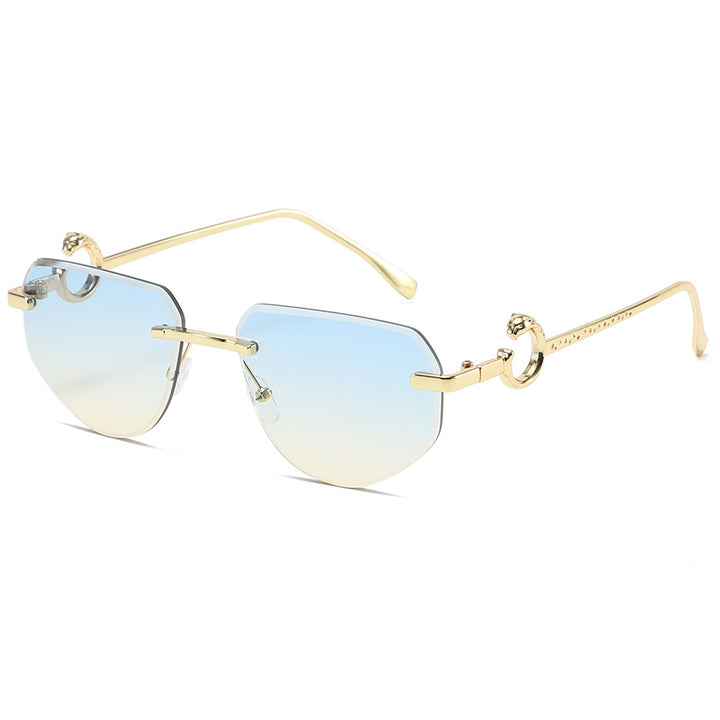 Chic Hexagonal Frame Sunglasses