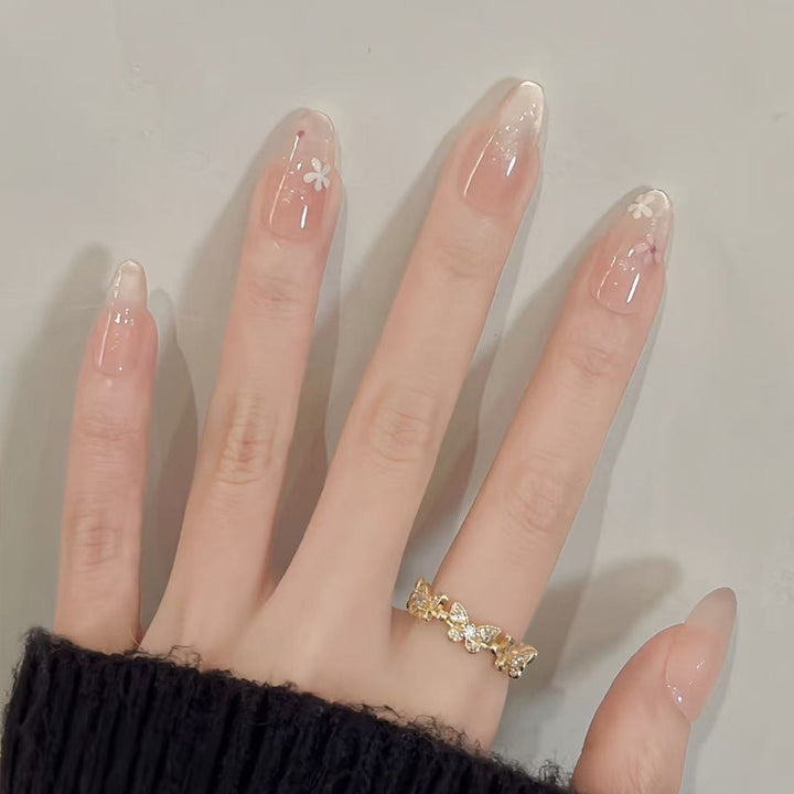 Elegant Nail Art Press-On Nails Bowlift
