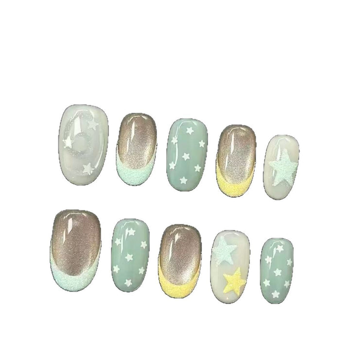 Starry Cosmic Nail Art Set Bowlift