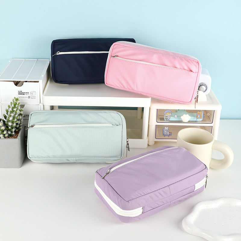 Waterproof Zippered Pencil Case Bowlift