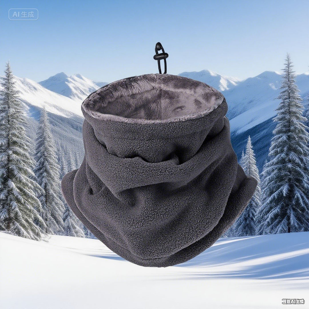 Ladies Fluffy Winter Reversible Scarf Bowlift