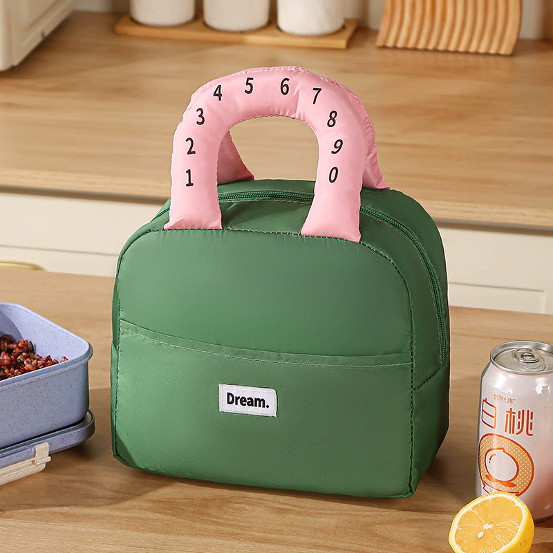 Insulated Lunch Bag with Colorful Handles Bowlift
