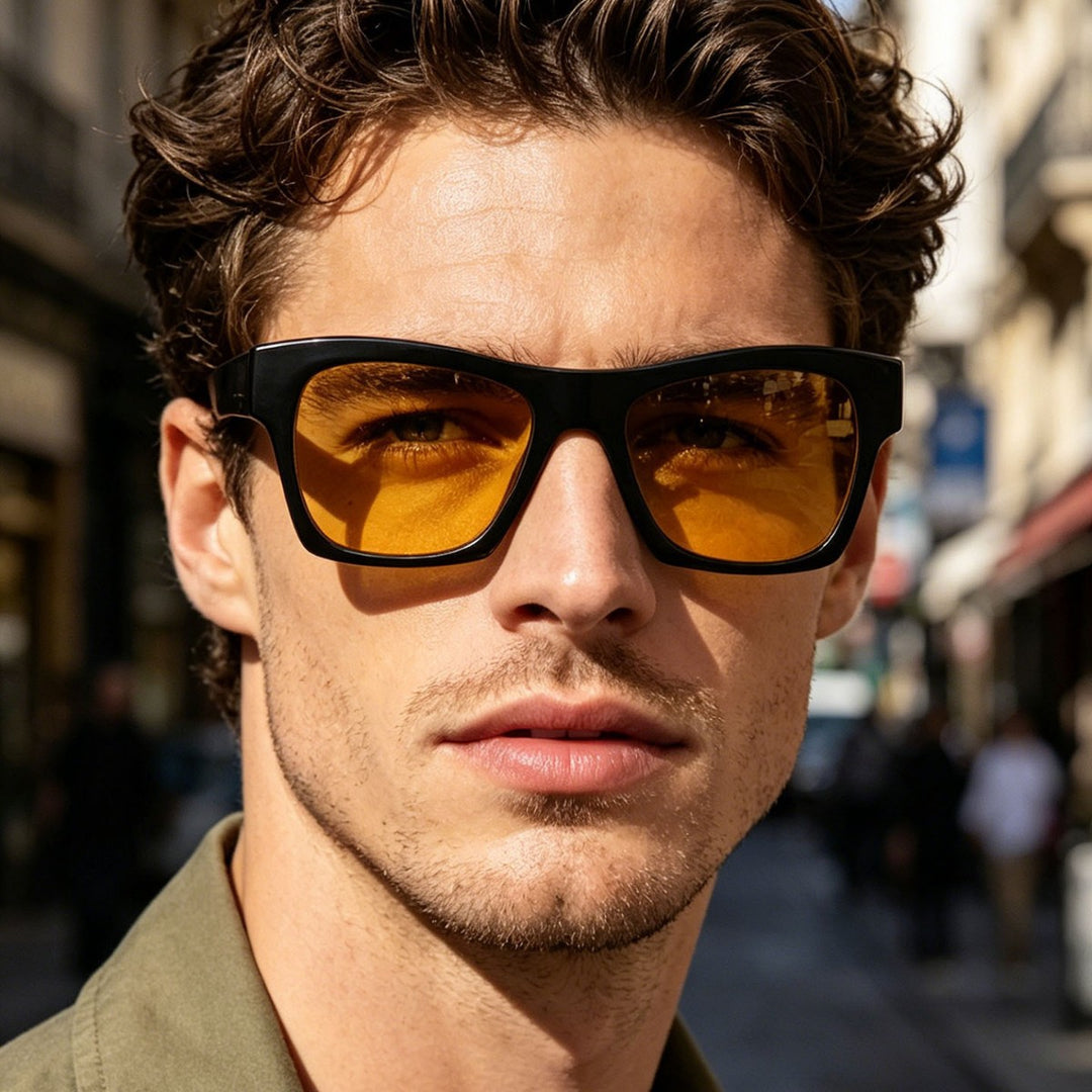 Women's fashionable sunglasses in elegant rectangle design Bowlift