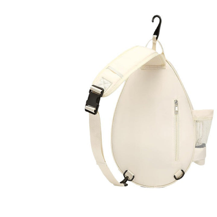 Sporty racket carry bag with integrated bottle holder Bowlift