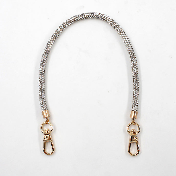 Stylish Crystal-Embellished Handbag Strap Bowlift