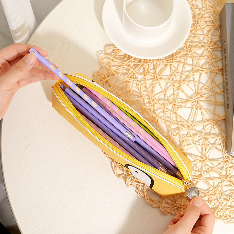 Quirky Cartoon Duck Pencil Case Bowlift